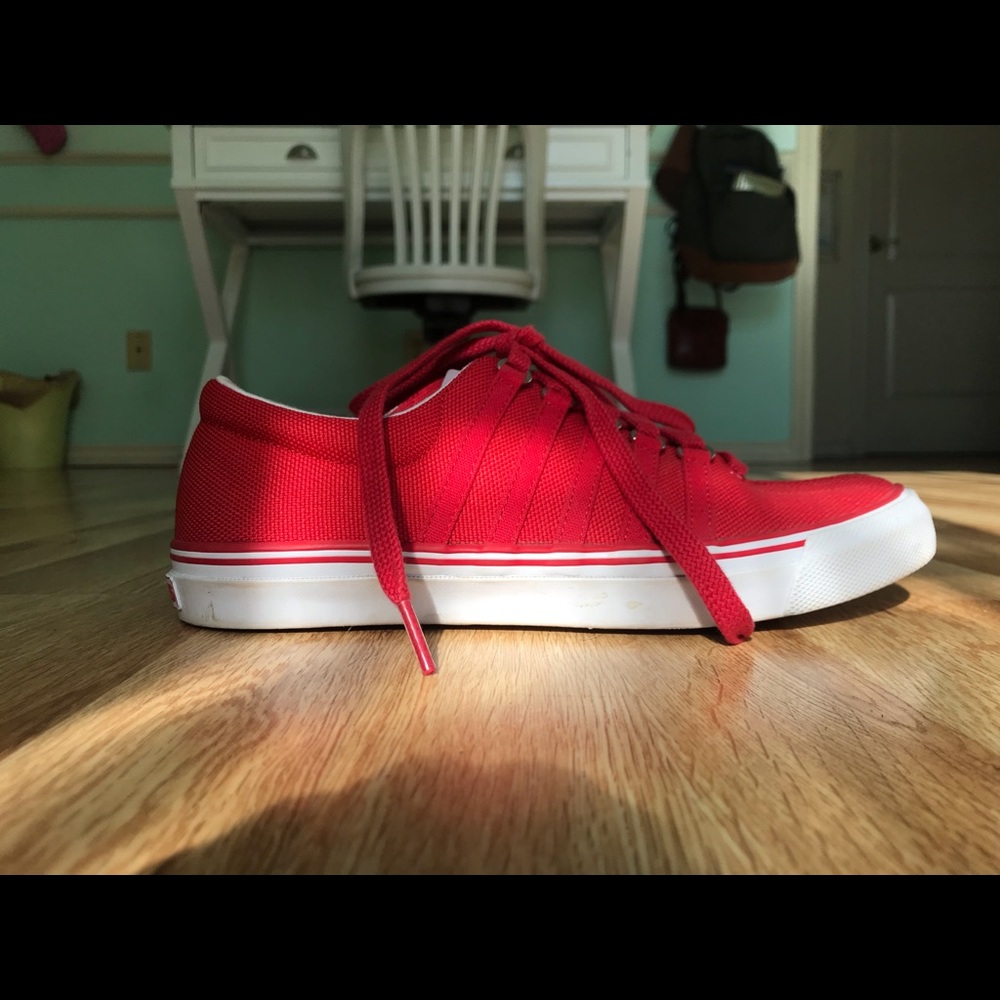 K-Swiss women’s red sneakers